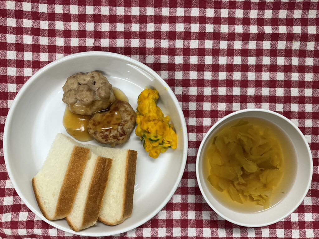 照り焼きハンバーグ