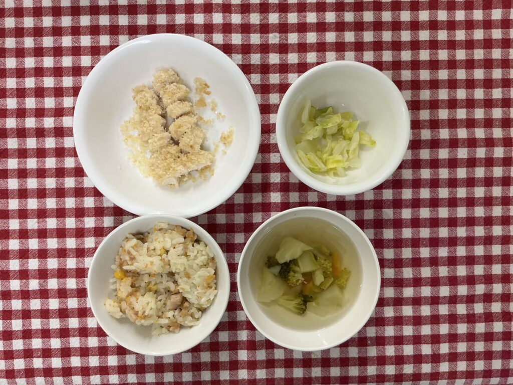 ささみのパン粉焼き