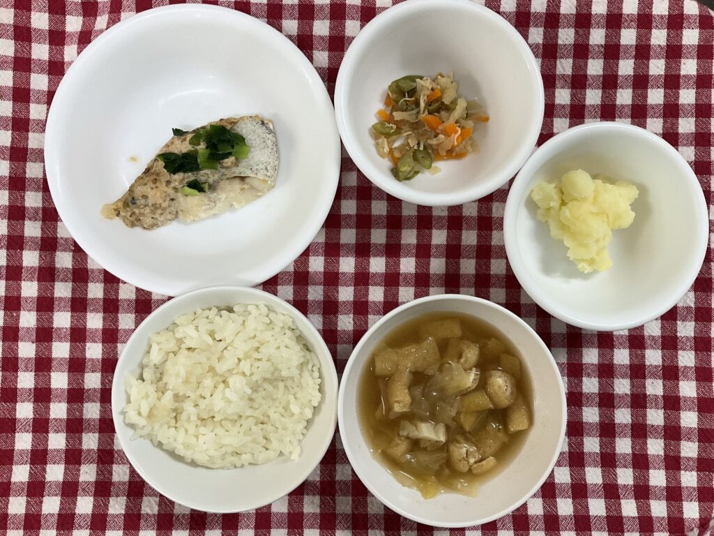 お魚の味噌マヨネーズ焼き