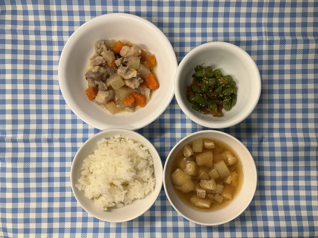 筑前煮/ぶどうゼリー