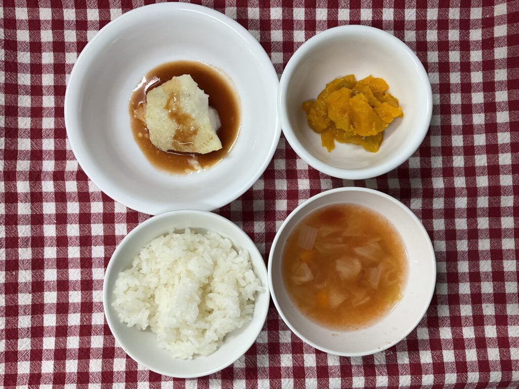 魚のムニエル/焼きそば