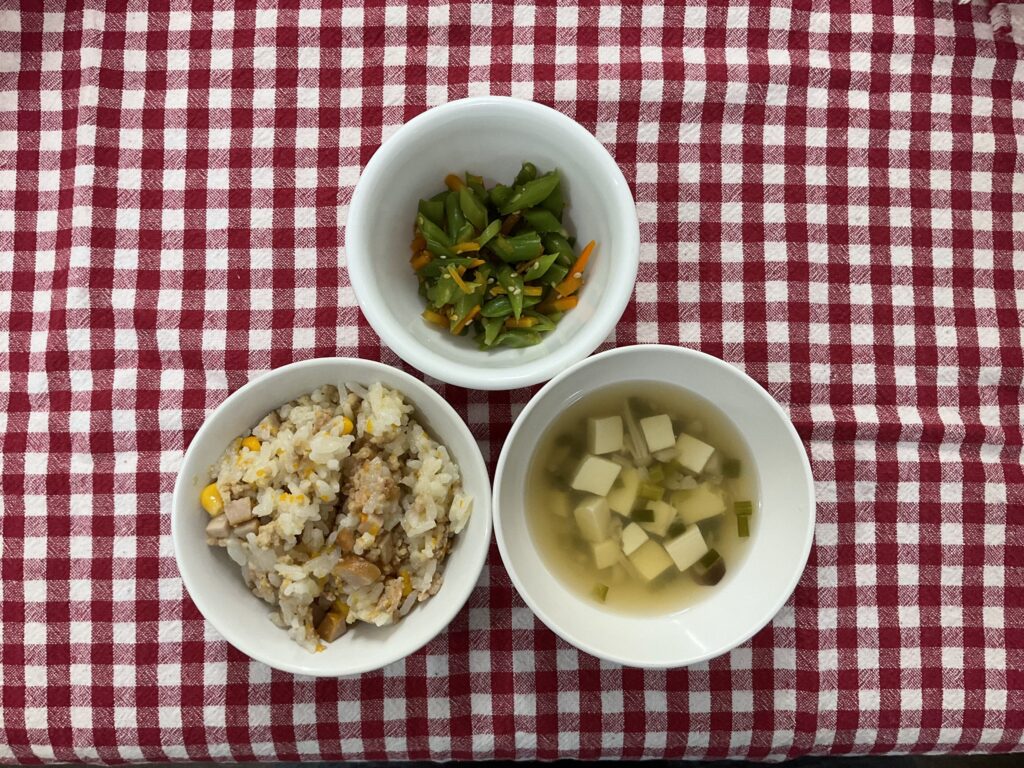ピラフ/豆腐ドーナツ